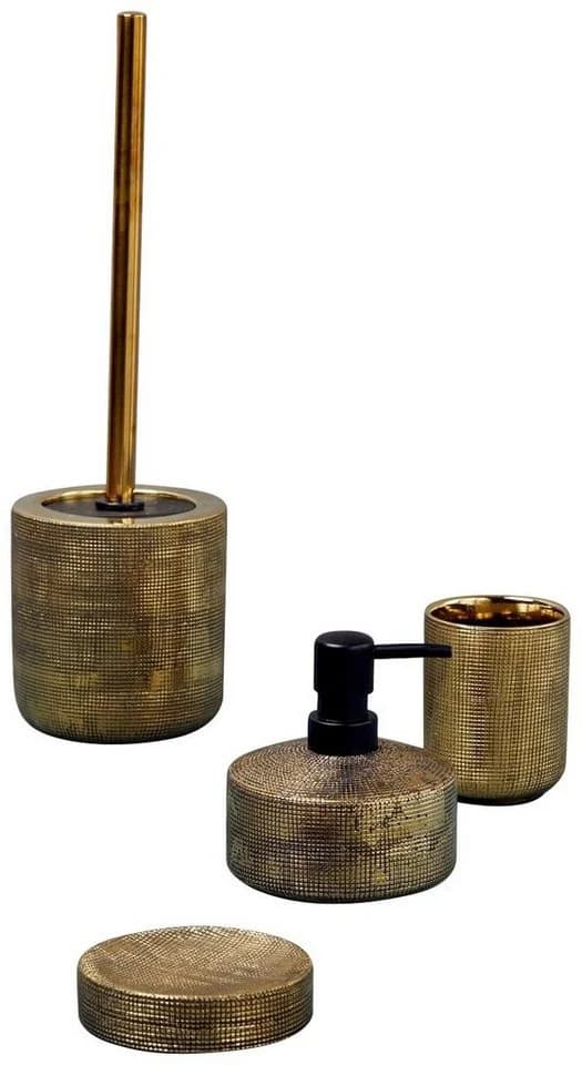 WENKO Badaccessoire-Set Rivara Gold Keramik - Bild 2