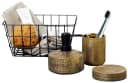 WENKO Badaccessoire-Set Rivara Gold Keramik Bild 4