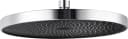 WENKO Softwater Kopfbrause Chrom/Schwarz 26cm Bild 2