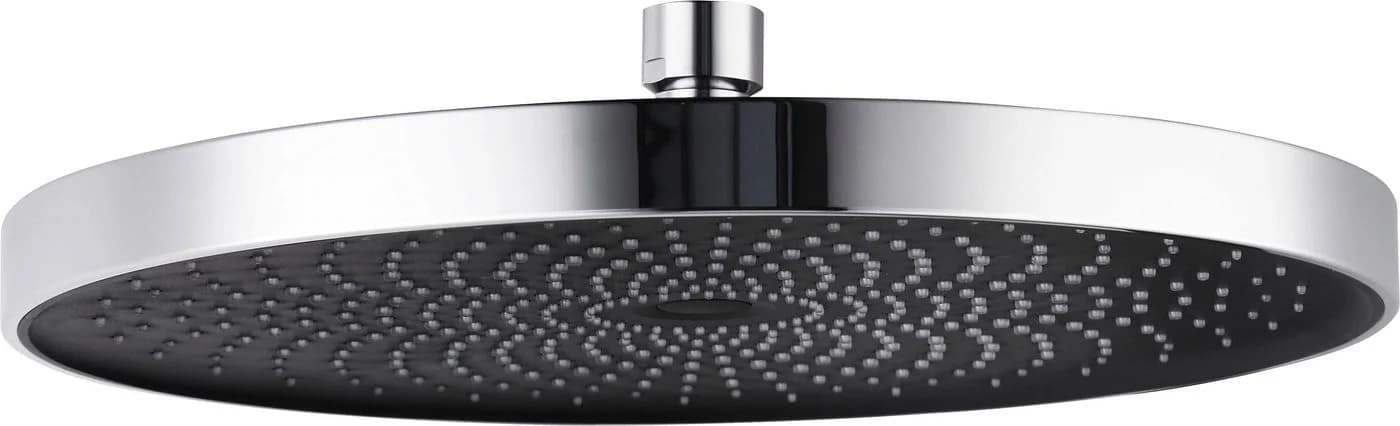 WENKO Softwater Kopfbrause Chrom/Schwarz 26cm - Bild 2