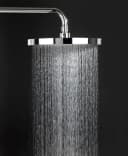 WENKO Softwater Kopfbrause Chrom/Schwarz 26cm Bild 4