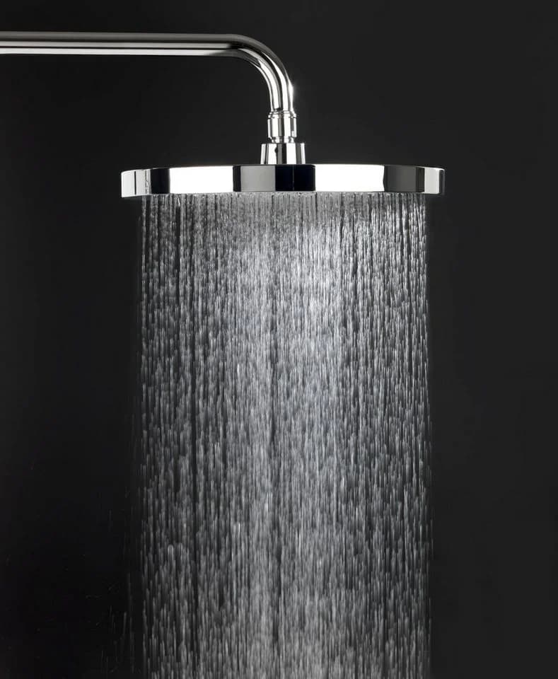 WENKO Softwater Kopfbrause Chrom/Schwarz 26cm - Bild 4