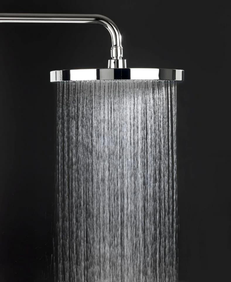 WENKO Softwater Kopfbrause Chrom/Schwarz 26cm - Bild 5