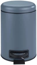 WENKO Kosmetikeimer Leman Blau/Schwarz Stahl 3 Liter Bild 1