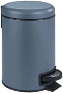 WENKO Kosmetikeimer Leman Blau/Schwarz Stahl 3 Liter Bild 2