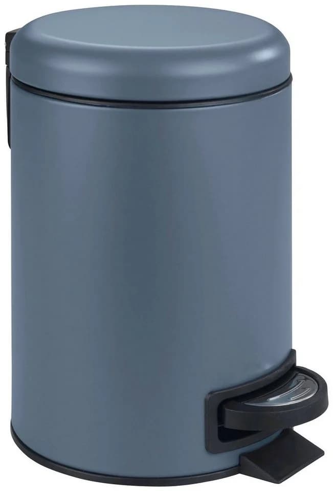 WENKO Kosmetikeimer Leman Blau/Schwarz Stahl 3 Liter - Bild 2