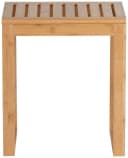 WENKO Bambusa Hocker Beige Natur Bambus Badhocker Bild 1