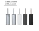 WENKO WC-Garnitur Alassio Silber Satinierter Edelstahl Bild 4