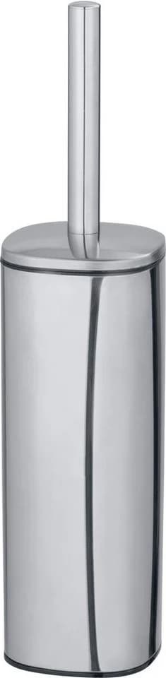 WENKO WC-Garnitur Alassio Glänzend Edelstahl Silber - Bild 2