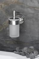Eleganter Seifenspender aus Glas und Zinkdruckguss Bild 1