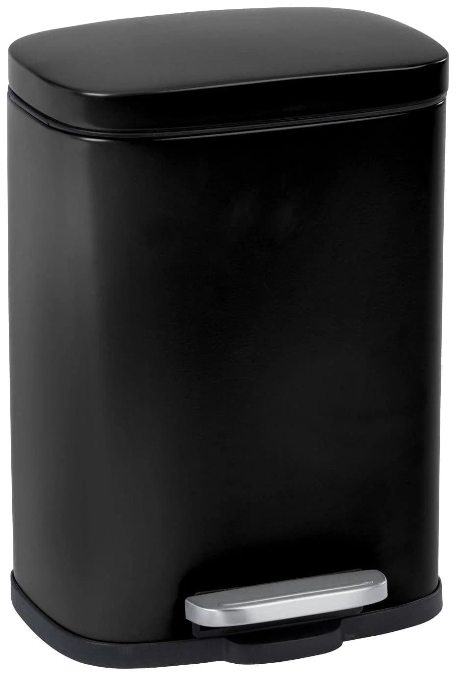Kosmetikeimer WENKO "Leno" Schwarz Stahl 5 Liter