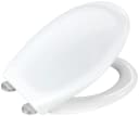WENKO Ios WC-Sitz Weiß Edelstahl Thermoplast Bild 1