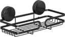 WENKO Duschablage Static-Loc Plus Pavia Schwarz Bohrfrei Bild 2