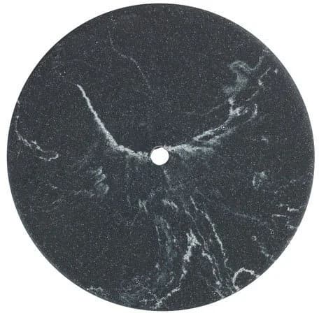 WENKO Küchenrollenhalter Marmor Optik Schwarz Freistehend - Bild 2
