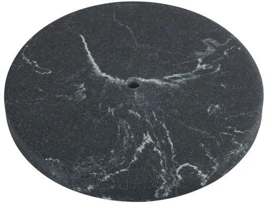 WENKO Küchenrollenhalter Marmor Optik Schwarz Freistehend - Bild 3