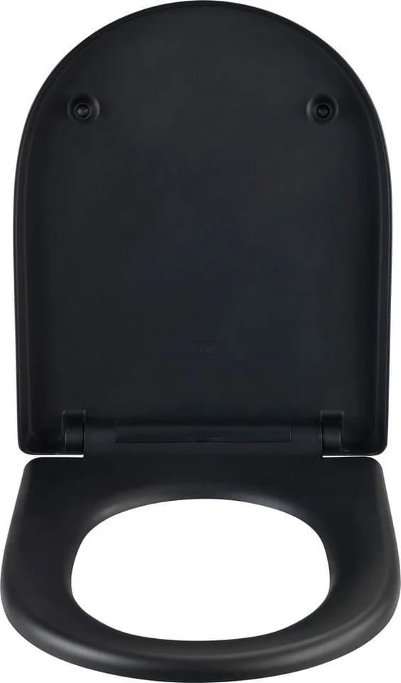 WENKO WC-Sitz Exclusive Nr. 3 Schwarz Antibakterielles Duroplast Easy-Close - Bild 3