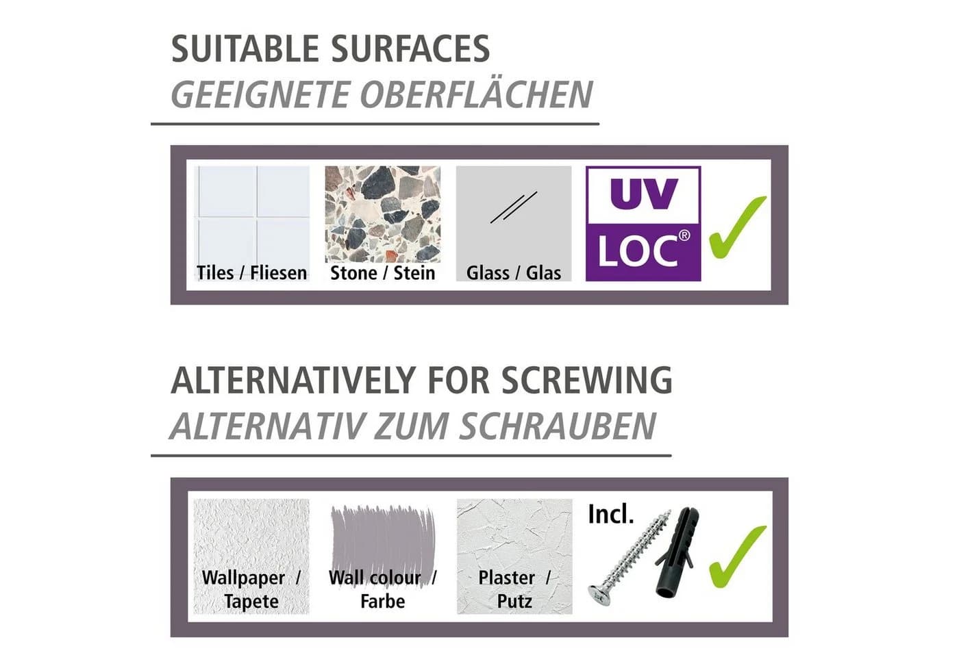 WENKO Seifenspender Isera Weiß Chrom Keramik UV-Loc - Bild 5