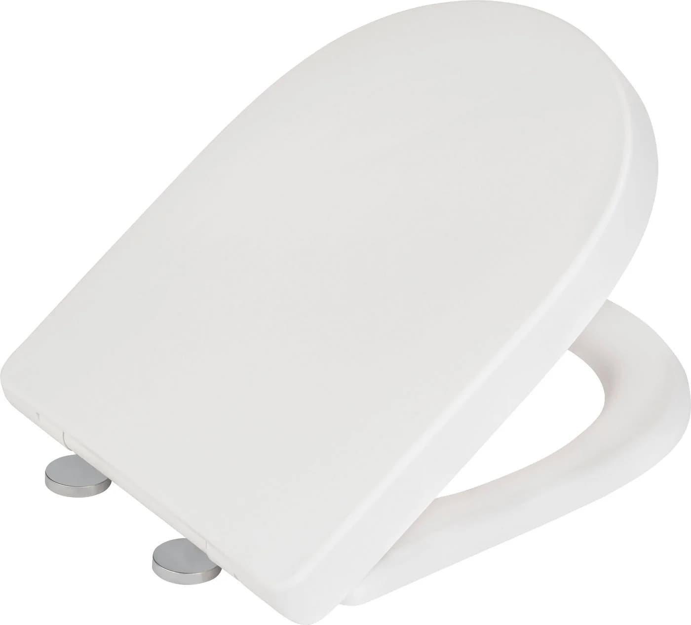 WENKO WC-Sitz Exclusive Nr. 4 Weiß Matt Antibakteriell Duroplast Easy-Close