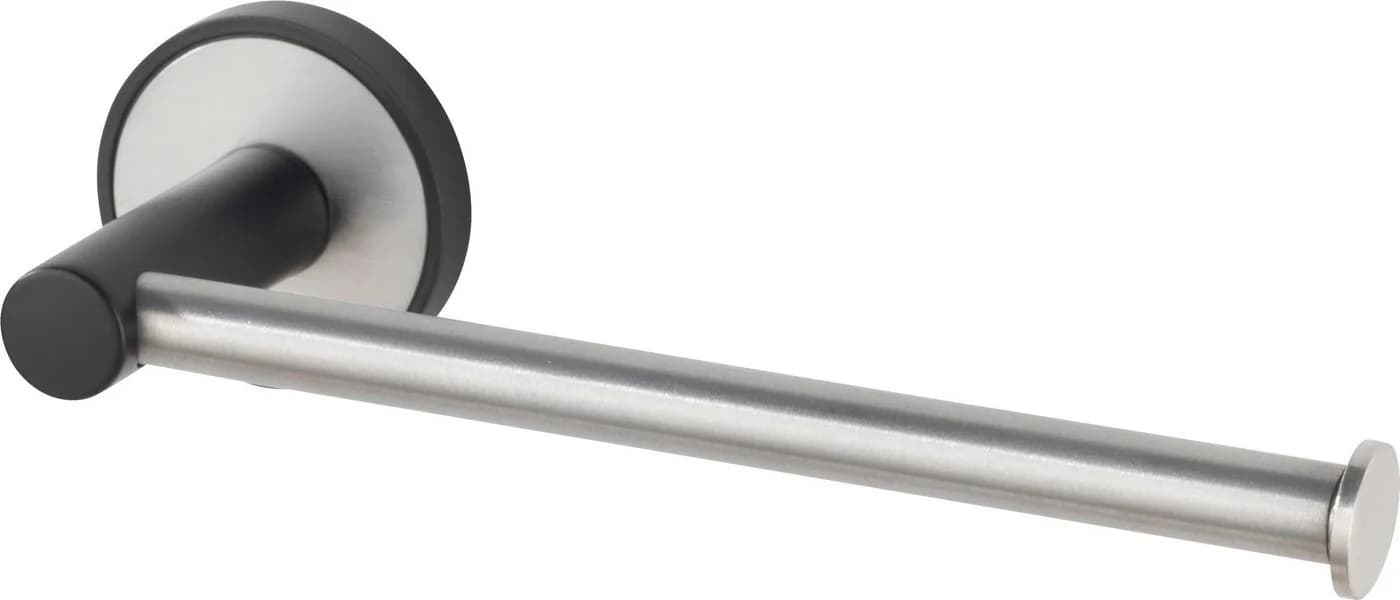 WENKO Toilettenpapierhalter Udine Edelstahl Schwarz/Silber UV-Loc® - Bild 4