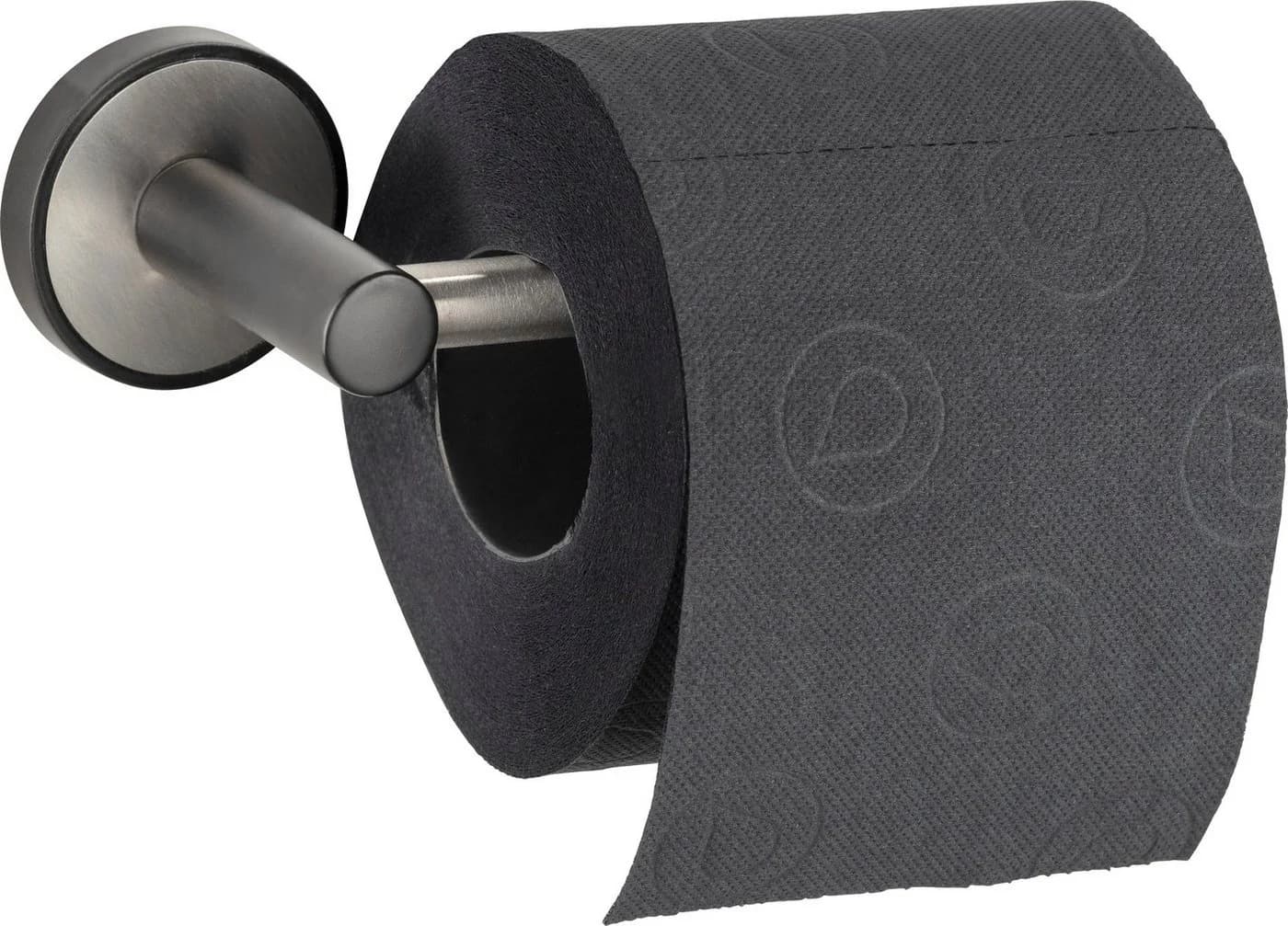 WENKO Toilettenpapierhalter Udine Edelstahl Schwarz/Silber UV-Loc® - Bild 5