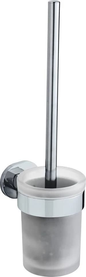 WENKO WC-Garnitur UV-Loc® Maribor Silber Bohrfreie Montage