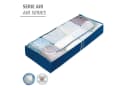 WENKO Unterbettkommode Modell Air Set 4-tlg. Blau Transparent Bild 1