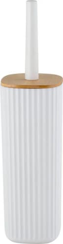 WENKO WC-Garnitur Rotello Bambus Weiß/Braun Bild 3