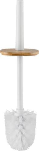 WENKO WC-Garnitur Rotello Bambus Weiß/Braun Bild 4