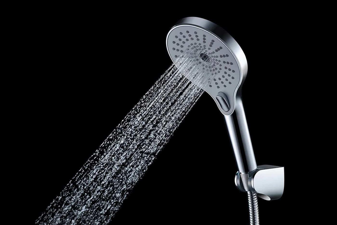 WENKO Ultimate Shower Handbrause Chrom/Weiß 3 Strahlarten