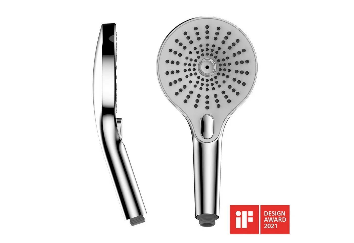 WENKO Ultimate Shower Handbrause Chrom/Weiß 3 Strahlarten - Bild 2