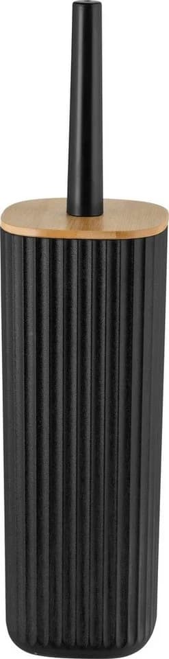 WENKO WC-Garnitur Rotello Schwarz Bambus Modern - Bild 2