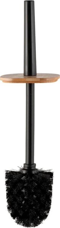 WENKO WC-Garnitur Rotello Schwarz Bambus Modern - Bild 4