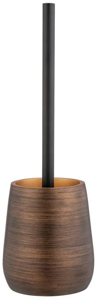 WENKO WC-Garnitur Palena Bronze mit auswechselbarem Bürstenkopf - Bild 2