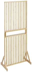 WENKO Raumtrenner Kailua Stellwand Braun Bambus mit Ablage Bild 3