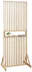 WENKO Raumtrenner Kailua Stellwand Braun Bambus mit Ablage Bild 4