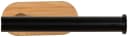 WENKO Toilettenpapierhalter Orea Bamboo Schwarz Turbo-Loc Bild 2