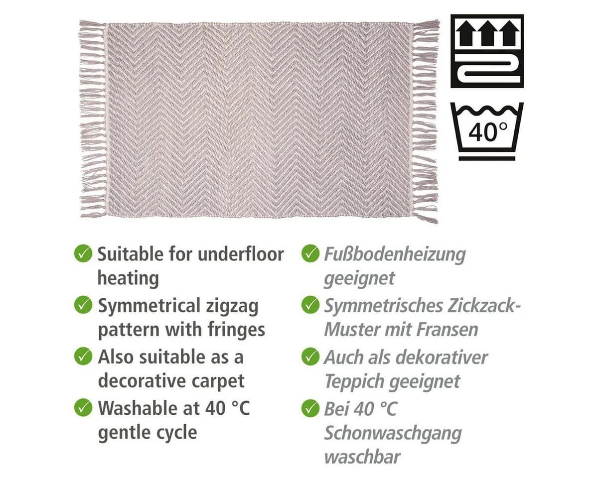 Wenko Badematte Gata Ethno-Style Recycelte PET-Flaschen - Bild 5