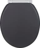 WENKO WC-Sitz Morra Anthrazit Matt MDF Feuchtigkeitsresistent Bild 2