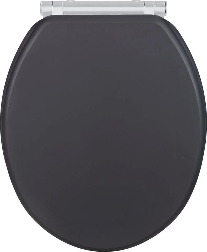 WENKO WC-Sitz Morra Anthrazit Matt MDF Feuchtigkeitsresistent - Bild 2