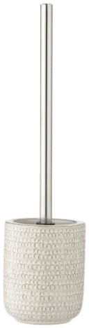 WENKO WC-Garnitur Pergole Beige Keramik mit Edelstahlstiel Bild 2