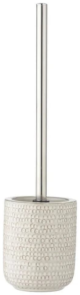 WENKO WC-Garnitur Pergole Beige Keramik mit Edelstahlstiel - Bild 2