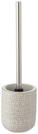 WENKO WC-Garnitur Pergole Beige Keramik mit Edelstahlstiel Bild 3
