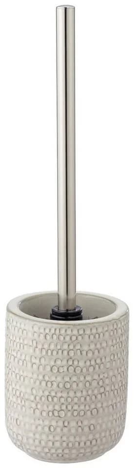 WENKO WC-Garnitur Pergole Beige Keramik mit Edelstahlstiel - Bild 3
