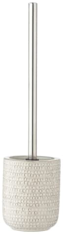 WENKO WC-Garnitur Pergole Beige Keramik mit Edelstahlstiel Bild 5