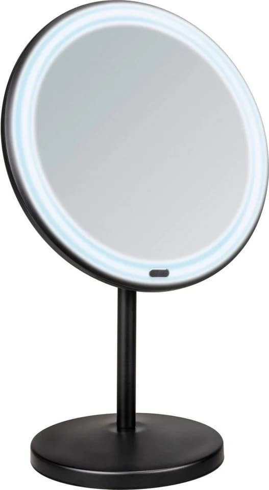 WENKO Kosmetikspiegel Onno Schwarz LED Touch - Bild 2