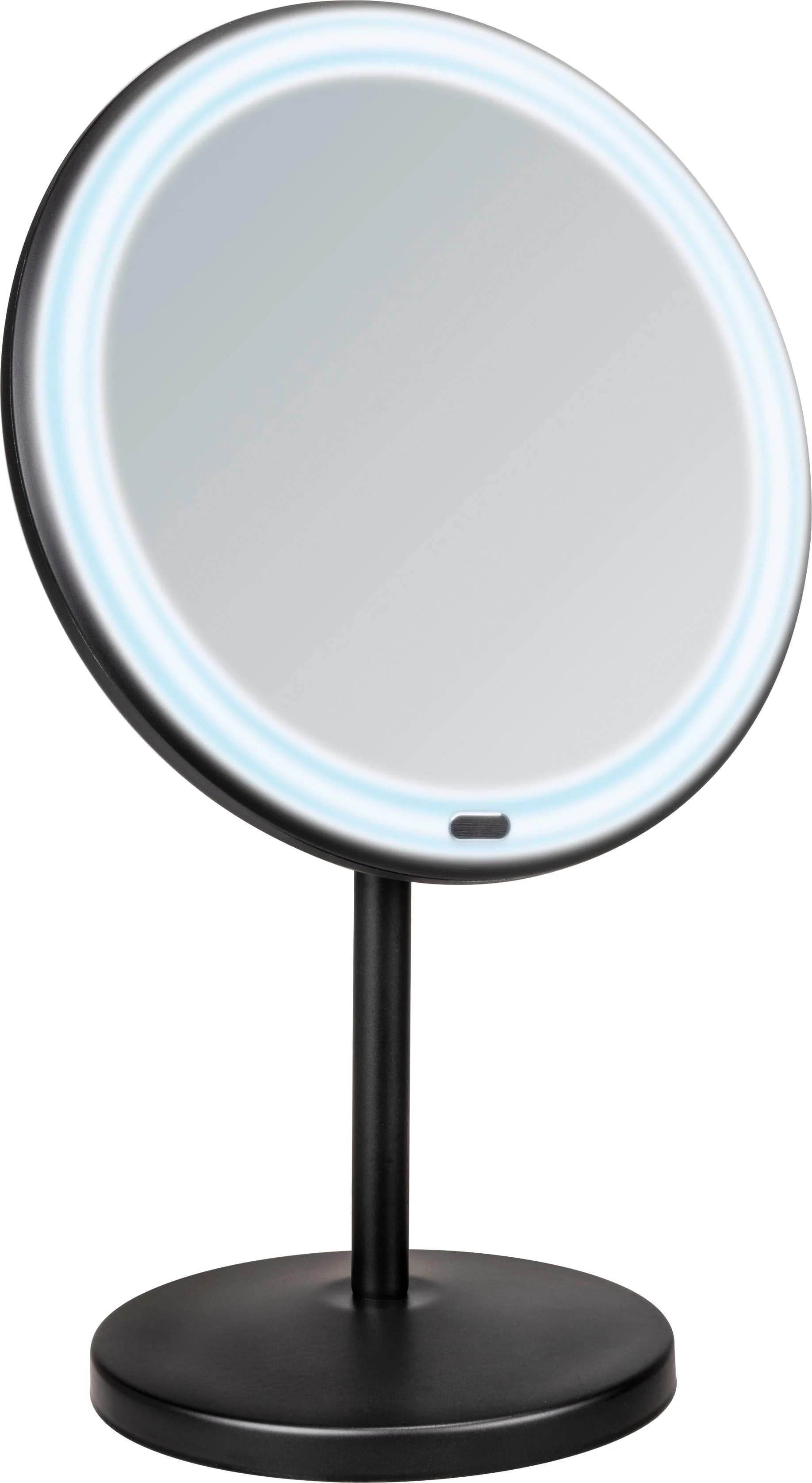 WENKO Kosmetikspiegel Onno Schwarz LED Touch - Bild 5