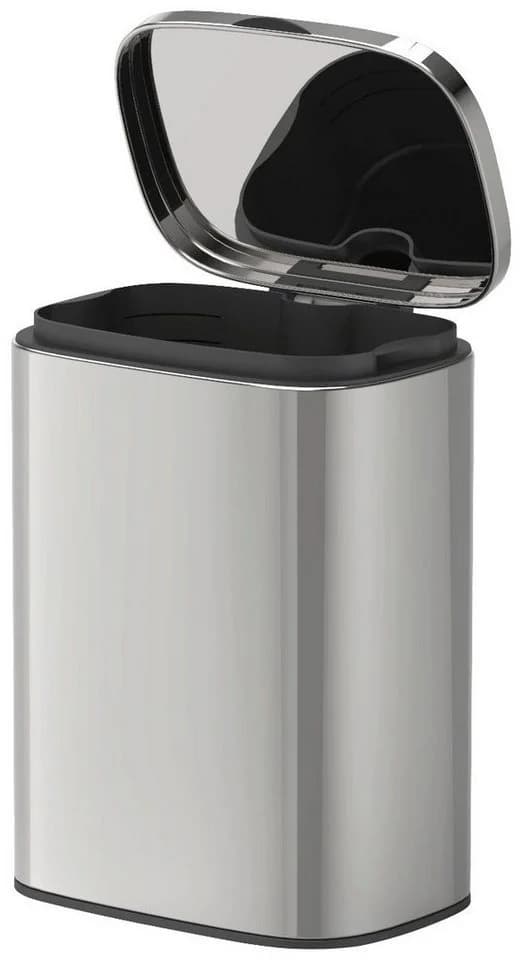 Wenko Kosmetikeimer Sare Wandmontage Silber Glänzend 5 Liter