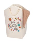 WENKO Wäschekorb Beige Bunt 58 Liter Polyester Bild 3