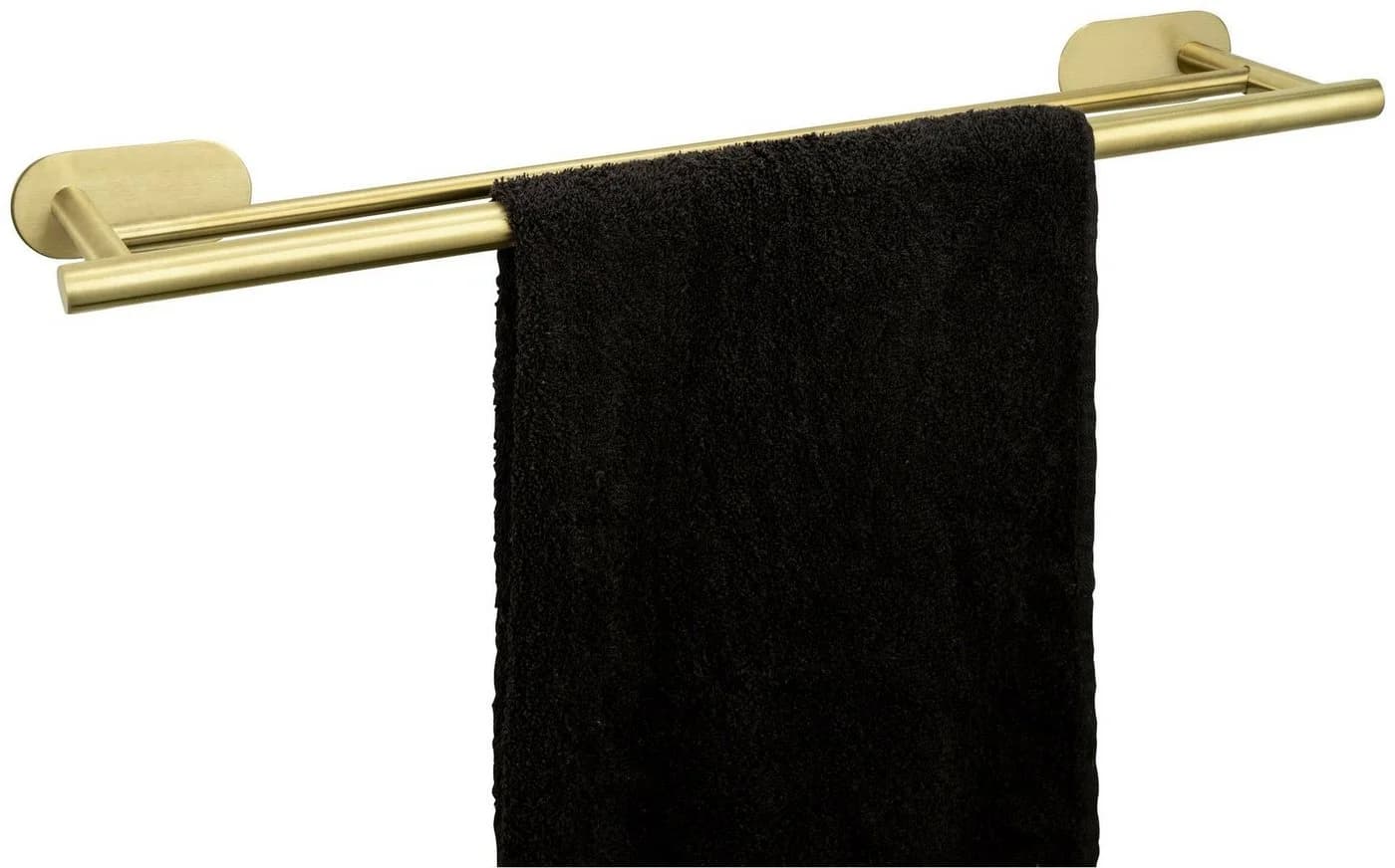 WENKO Handtuchstange Orea Duo Gold Matt Turbo-Loc - Bild 4