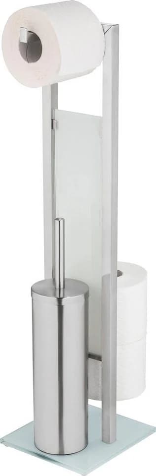 WENKO WC-Garnitur Rivalta Standgarnitur mit Toilettenpapierhalter und WC-Bürste - Bild 4